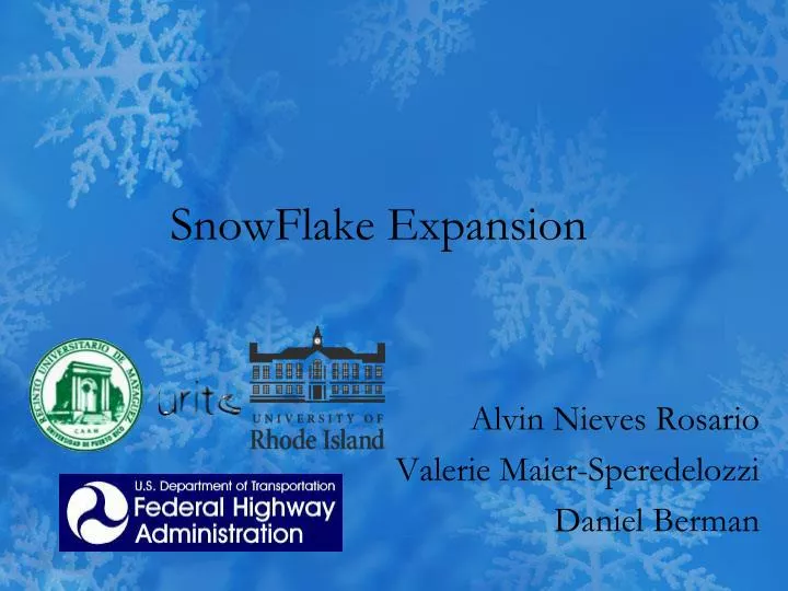 snowflake expansion