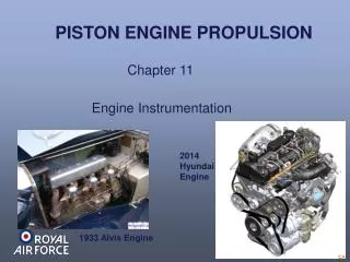 PISTON ENGINE PROPULSION
