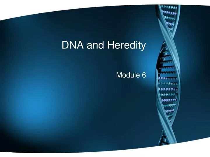 dna and heredity
