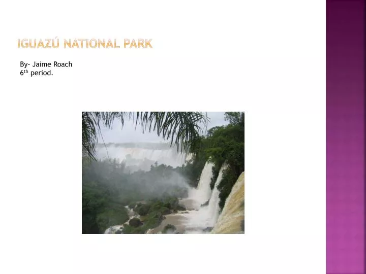 iguaz national park