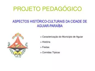 projeto pedag gico