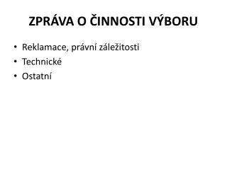 zpr va o innosti v boru