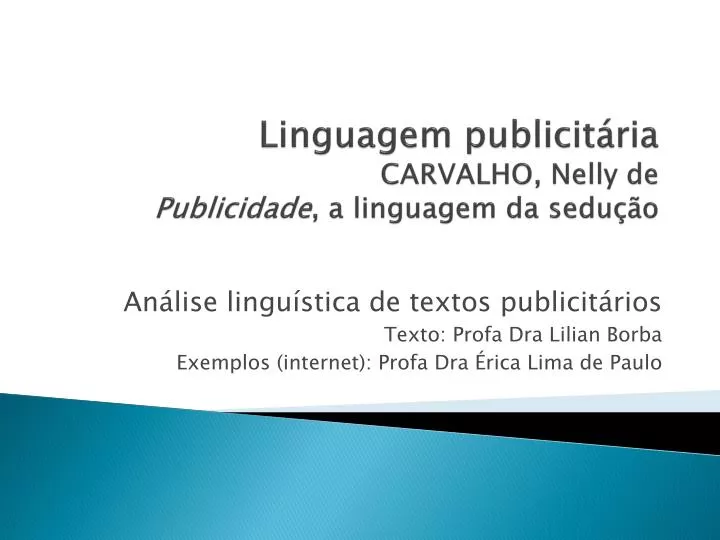 linguagem publicit ria carvalho nelly de publicidade a linguagem da sedu o