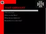 Nazi Germany - slide 1