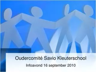 oudercomit savio kleuterschool