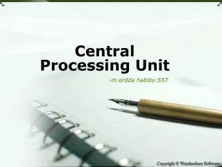 central processing unit