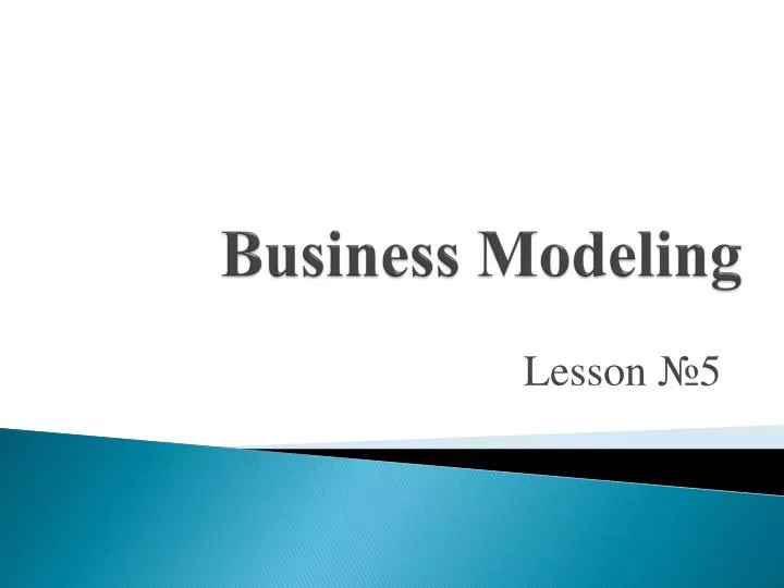 business modeling