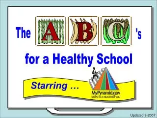 for a Healthy School