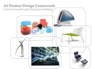 A2 Product Design Coursework Unit 4-Learning through Designing and Making