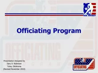 Officiating Program