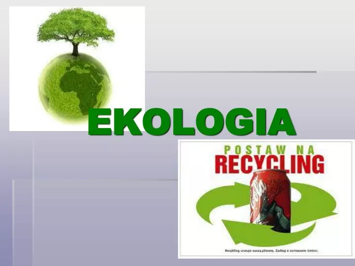 ekologia