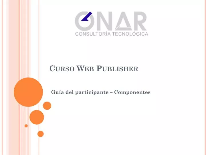 curso web publisher