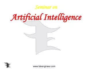Seminar on Artificial Intelligence