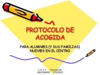 protocolo de acogida