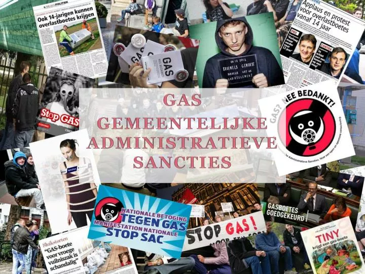 gas gemeentelijke administratieve sancties