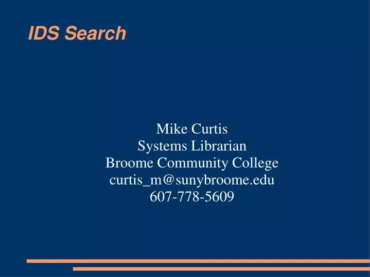 mike curtis systems librarian broome community college curtis m@sunybroome edu 607 778 5609