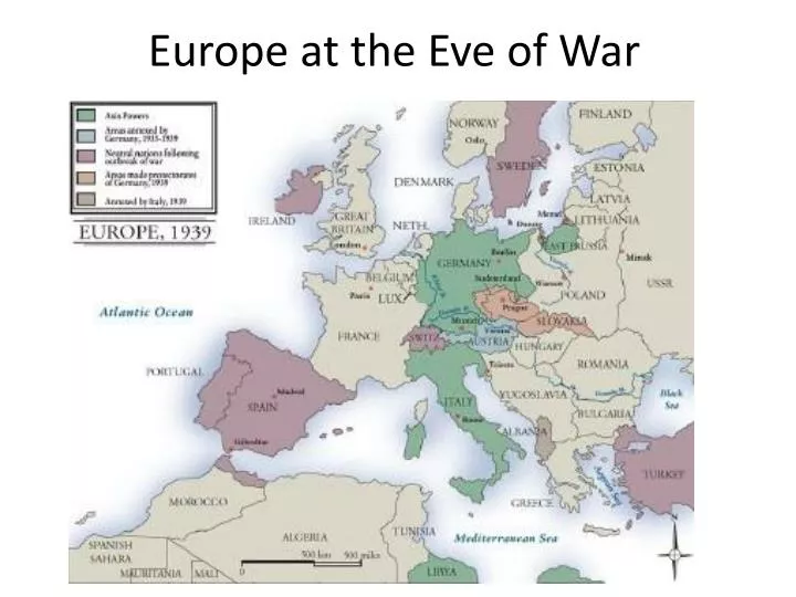 europe at the eve of war