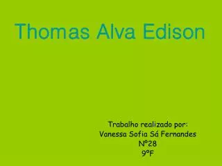 thomas alva edison