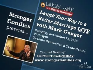 Laugh Your Way to a Better Marriage LIVE with Mark Gungor