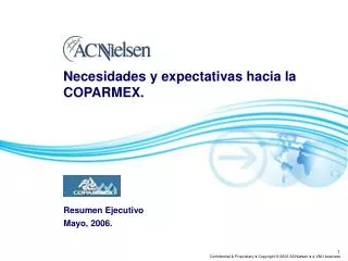 necesidades y expectativas hacia la coparmex