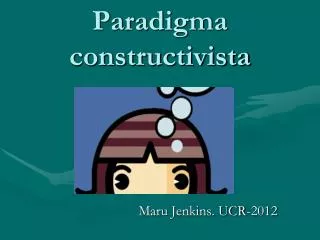 paradigma constructivista