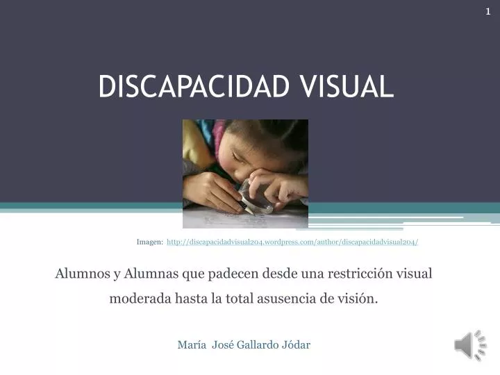 Ppt Discapacidad Visual Powerpoint Presentation Free Download Id