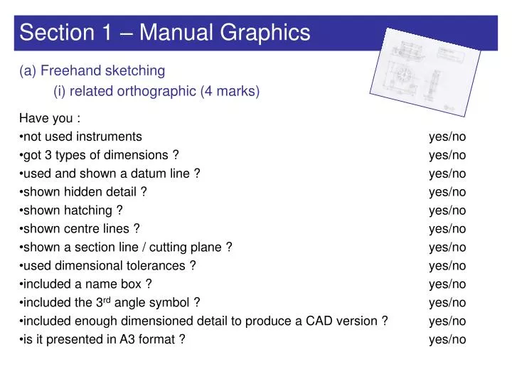 section 1 manual graphics