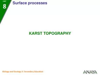 Biology and Geology 3. Secondary Education