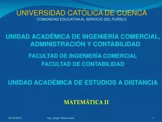 universidad cat lica de cuenca comunidad educativa al servicio del pueblo