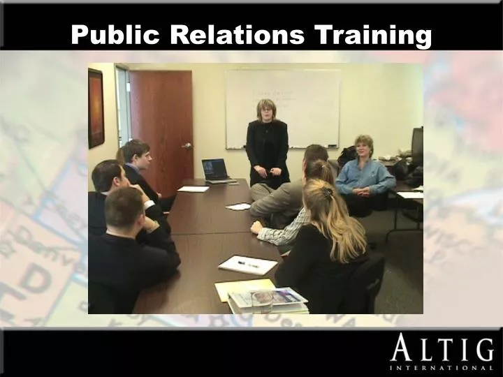 public relations training