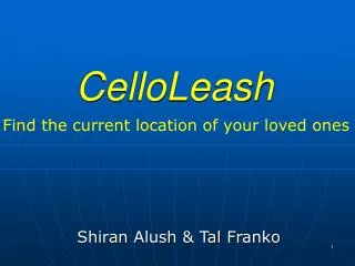 CelloLeash