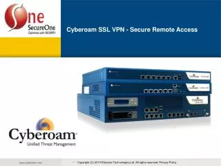 Cyberoam SSL VPN - Secure Remote Access