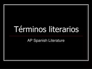 t rminos literarios