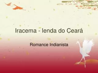 iracema lenda do cear