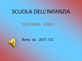 scuola dell infanzia
