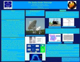 The Smiley Radio Telescope R.M. Blake, M. Castelaz, L. Owen,