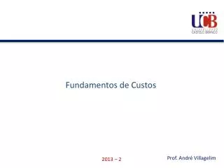 fundamentos de custos