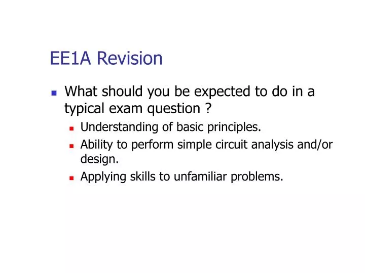 ee1a revision