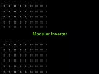 Modular Inverter