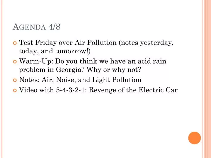 agenda 4 8