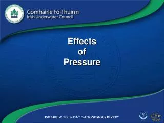 Effects of Pressure
