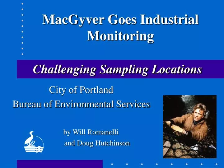 macgyver goes industrial monitoring