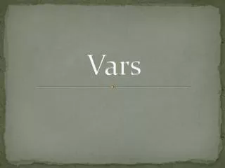 Vars