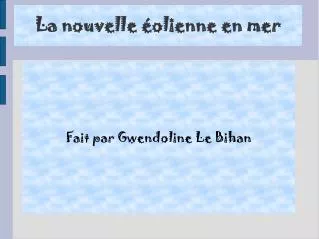 fait par gwendoline le bihan