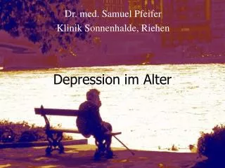 depression im alter