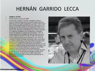 hern n garrido lecca