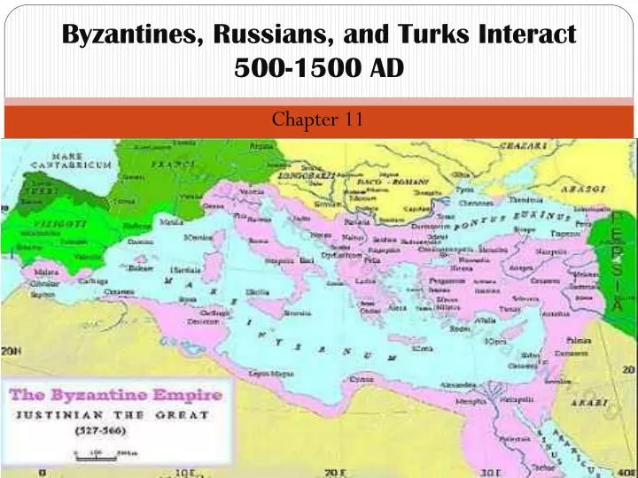 byzantines russians and turks interact 500 1500 ad