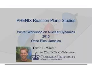 PHENIX Reaction Plane Studies