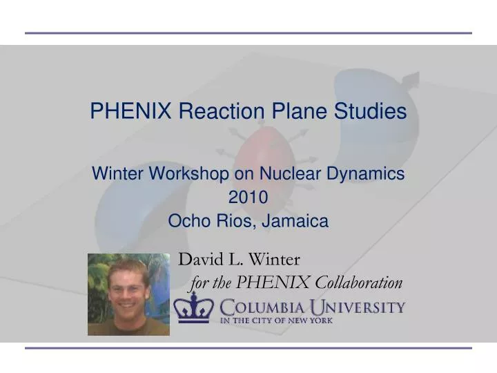 phenix reaction plane studies