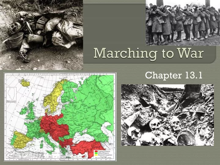 marching to war
